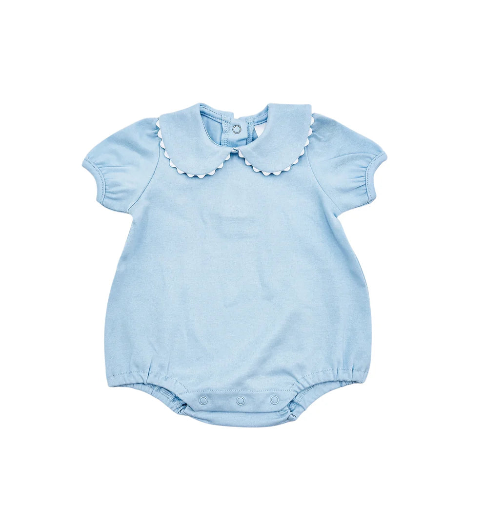 Puff Sleeve Ric Rac Bubble