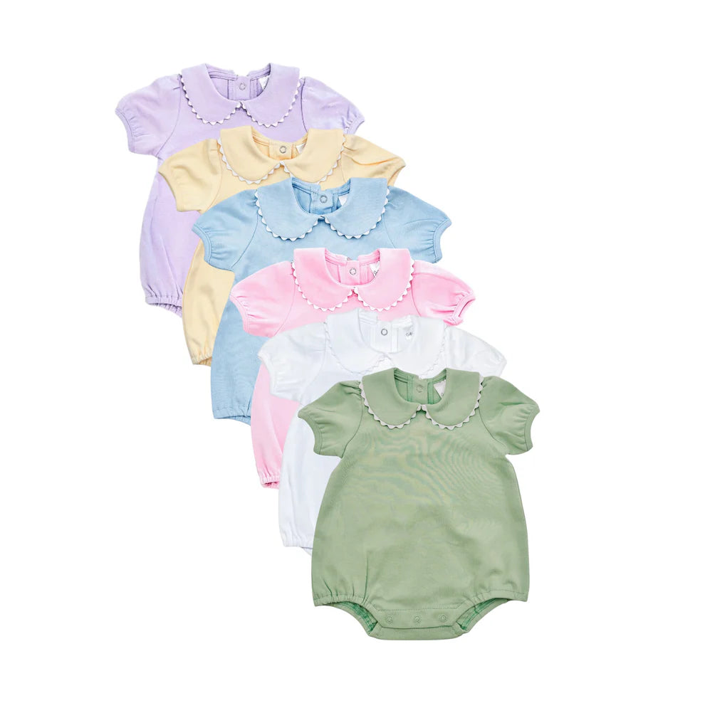Puff Sleeve Ric Rac Bubble