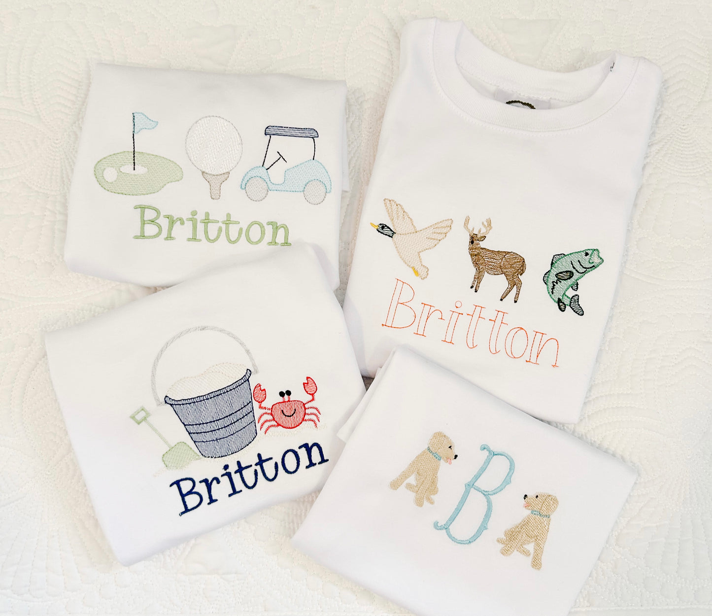 Custom Embroidered T-Shirt