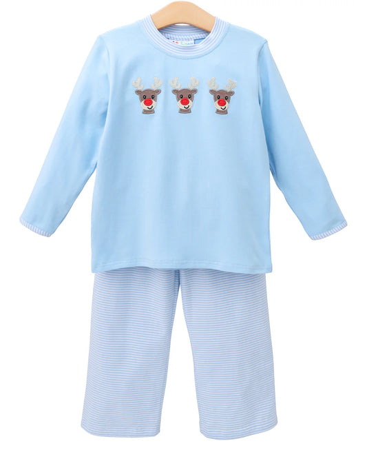 Run Run Rudolph Pants Set